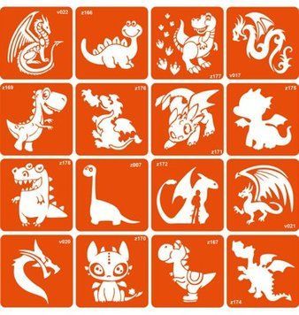Dinosaurs, класична колекція дінозаврів, 6*6 см, 16 шт BT94 фото